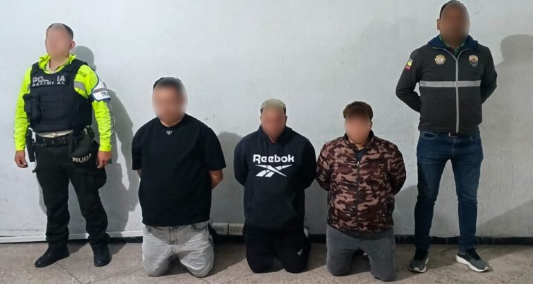Policía Nacional desarticuló un grupo de delincuencia organizada dedicado al asalto, robo y extorsión a personas, que operaba en la zona central del país