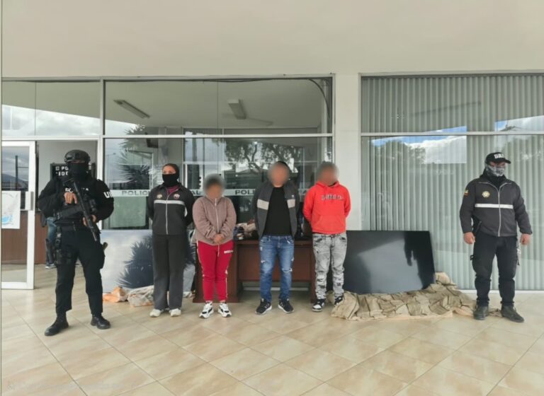 Afectamos una organización delictiva dedicada al robo y abigeato en Azuay