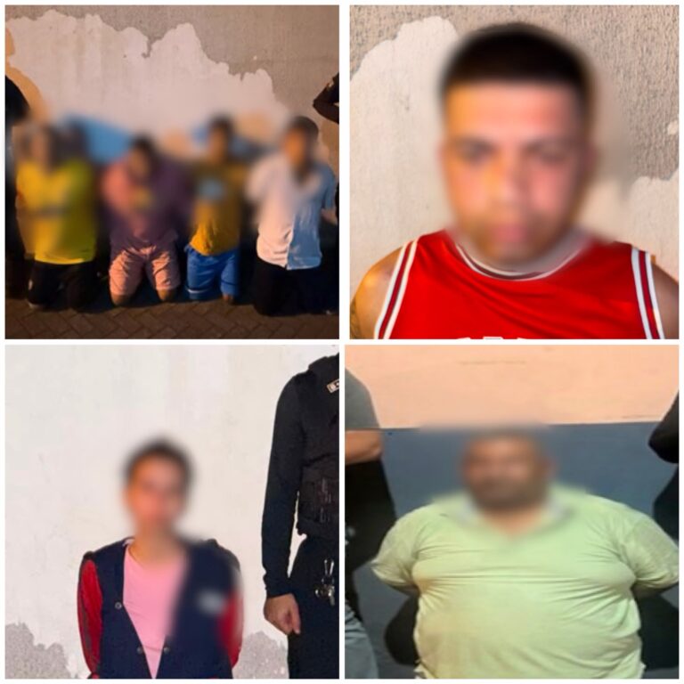 Policía Nacional ejecutó operativos simultáneos y aprehendió a 12 presuntos extorsionadores en tres provincias del país