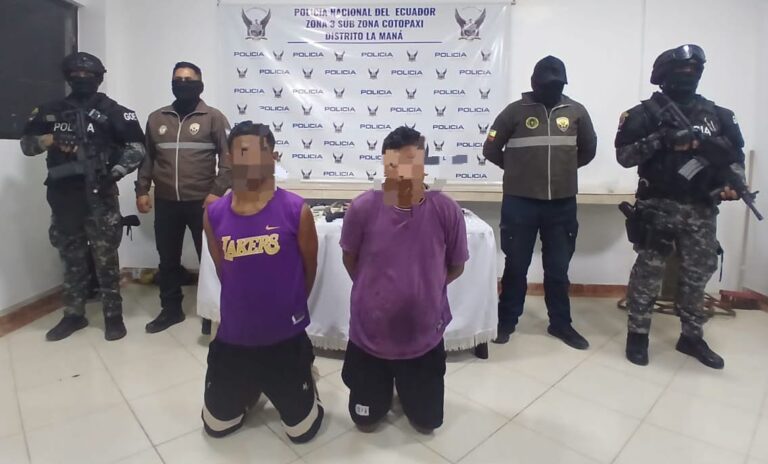 Operativo “APOLO 40”: En La Maná Policía Nacional desarticula puntos de venta de sustancias ilícitas y aprehende a dos personas