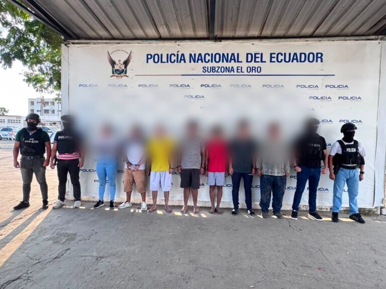 Policía Nacional desarticuló presunta red de extorsión vinculada al GAO “Los Lobos” con siete aprehendidos