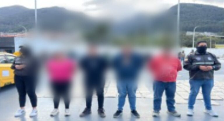Operativo en el sur de Quito deja seis aprehendidos y cerca de 100 kilogramos de droga decomisados