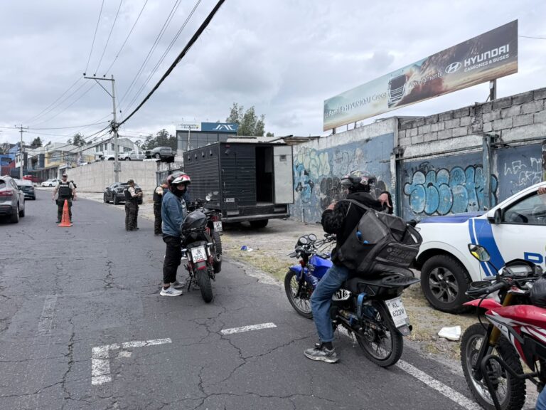 Policía Nacional afecta a la delincuencia en el norte de Quito mediante la operación “Apolo 33”