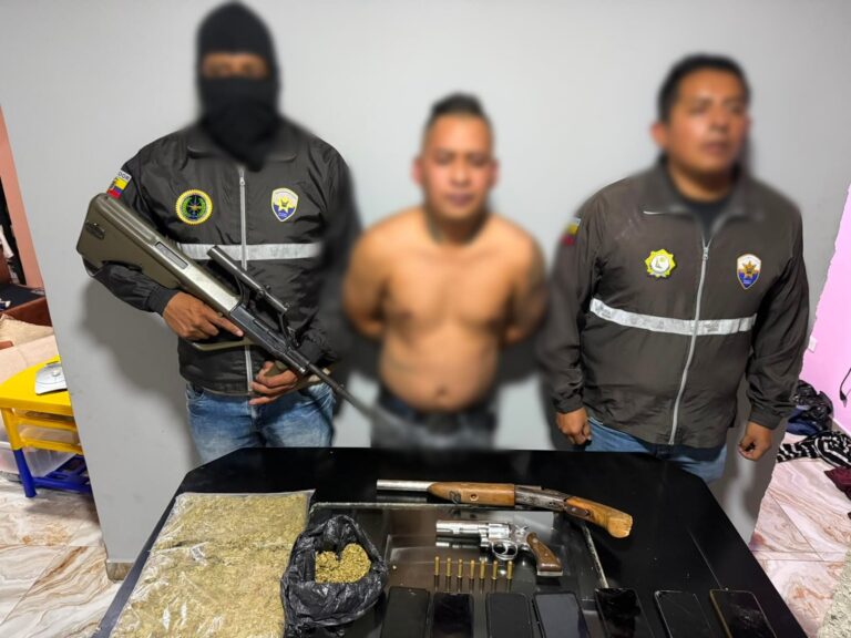 Golpe a la logística criminal en Quito: afectamos la capacidad operativa de «Los Lobos» con la captura de alias «Monkey»