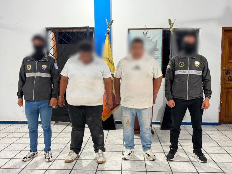 POLICÍA NACIONAL LIBERÓ A UNA VÍCTIMA DE SECUESTRO EXTORSIVO Y APREHENDIÓ A DOS PRESUNTOS IMPLICADOS EN CAÑAR