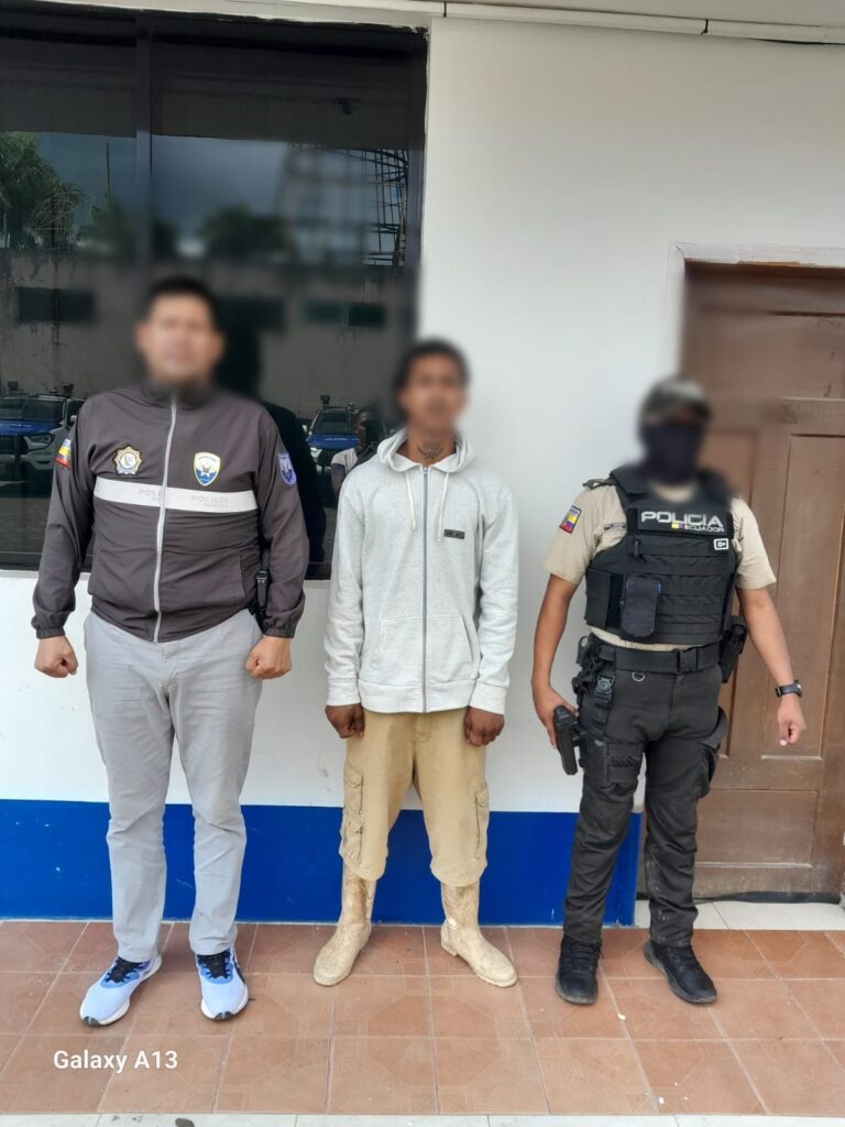 Policía Nacional capturó a un ciudadano requerido por el delito de asesinato en Pichincha