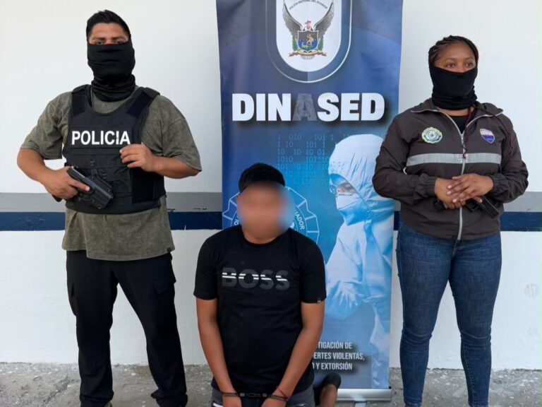 Aprehendimos presunto implicado en asesinato en el sur de Guayaquil