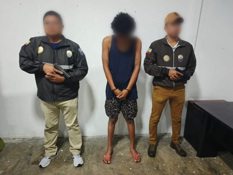 Aprehendido por presunta participación en un hecho violento en Guayaquil