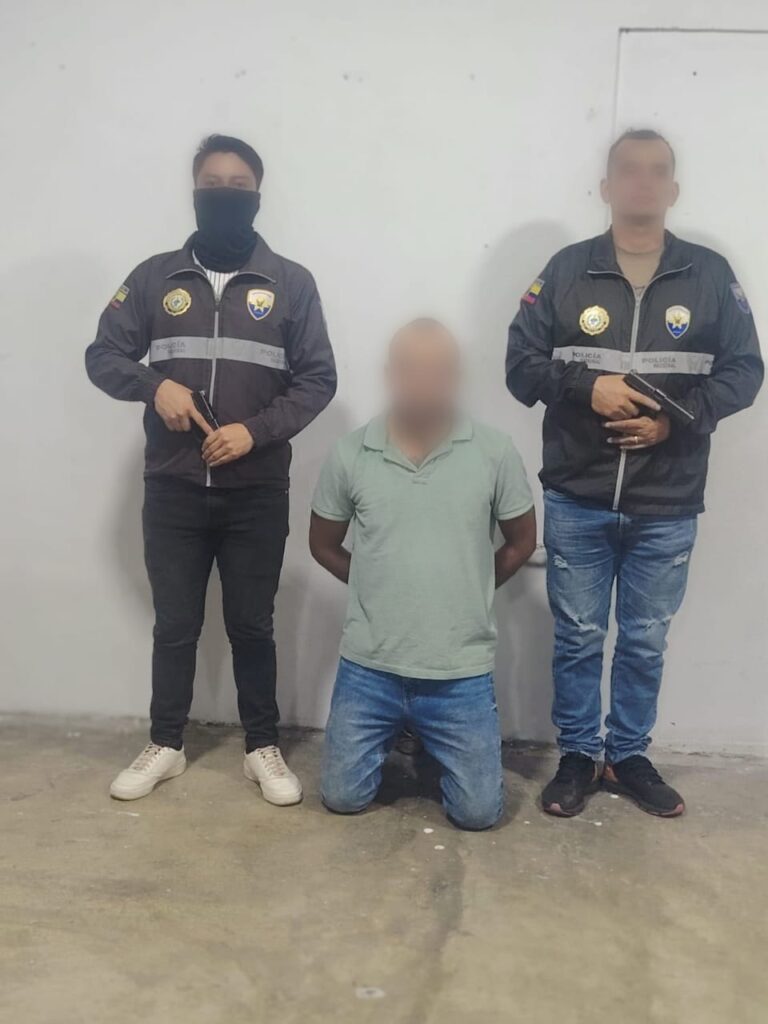Aprehendimos a un ciudadano en poder de artefactos explosivos