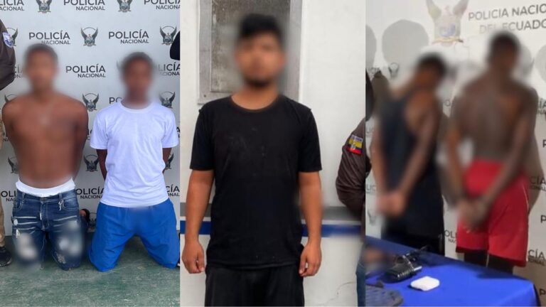Contundentes operativos policiales golpean a grupos delictivos en Esmeraldas