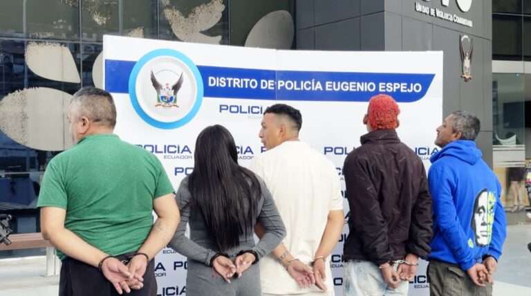 Apolo 36 en Quito neutralizó centros de acopio de armas, drogas y autopartes robadas