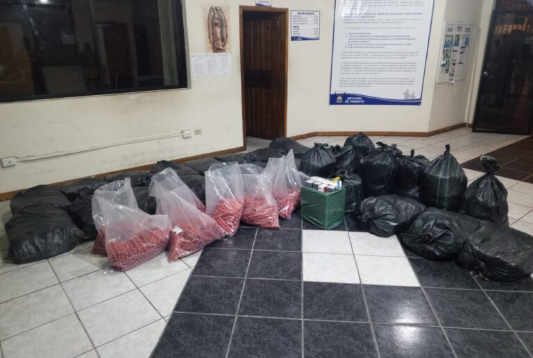 Golpe al tráfico ilegal de explosivos en Zamora Chinchipe