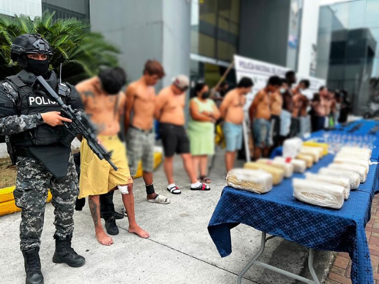 Operativo Apolo 26 afectó a estructuras delictivas en Guayaquil.