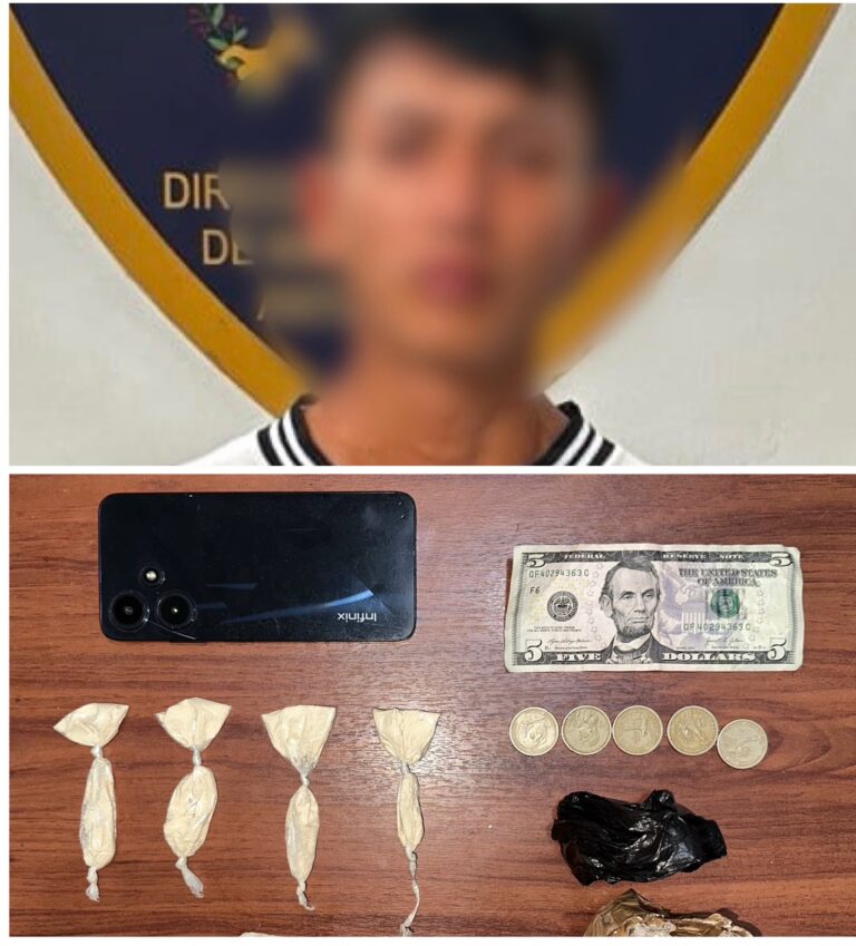 Policía Nacional aprehendió a 13 presuntos vinculados al tráfico de drogas