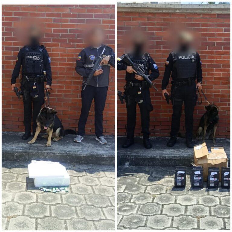 Incautamos cerca de 18 kilos de cocaína que tenían como destino Países Bajos