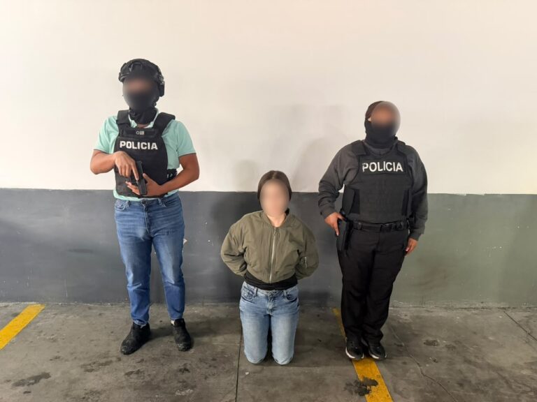 Operativo Libertad 950 permitió aprehender a una ciudadana vinculada a una investigación por extorsión