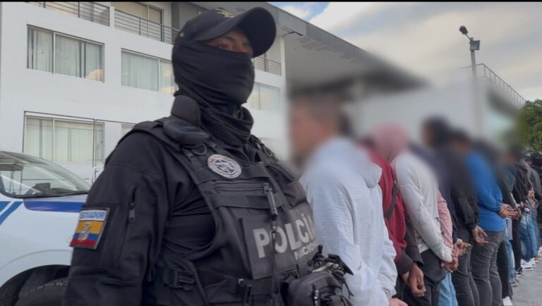 Operativo «Apolo 38» deja 30 aprehendidos y afecta dinámicas delictivas en el norte de Quito