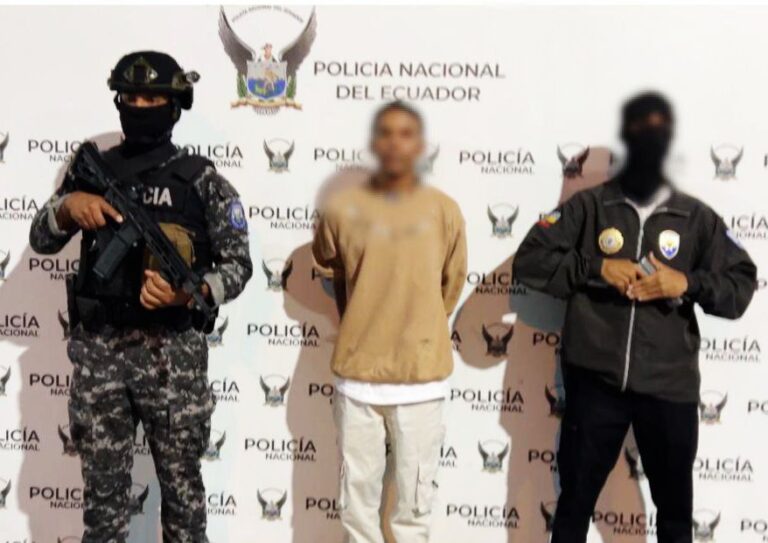 Capturado alias “Bolicha” presunto implicado en un hecho violento ocurrido en Esmeraldas