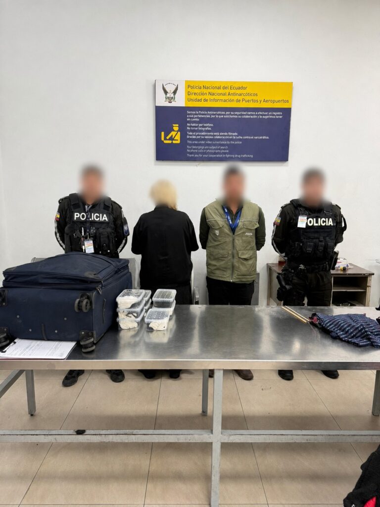 Aprehendimos a ciudadana extranjera con 32 especímenes de vida silvestre en el Aeropuerto Mariscal Sucre