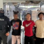 Tres aprehendidos y una motocicleta recuperada tras intervención policial en Esmeraldas