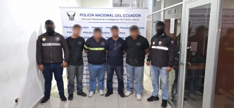 Policía Nacional afecta organización dedicada al robo en ejes viales en Guayaquil