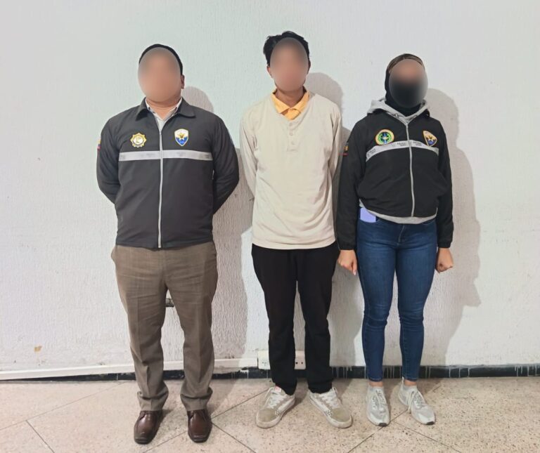 Policía detiene en Ambato a ciudadano requerido por el delito de asociación ilícita