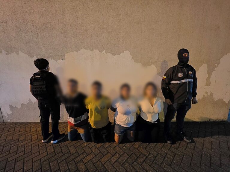 Operativo Fénix deja seis aprehendidos por presunta extorsión en Guayas