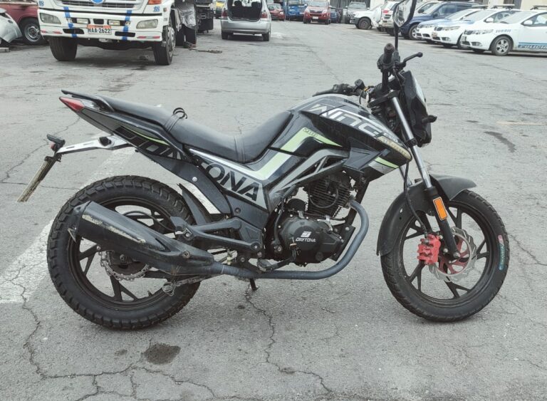Policía Nacional recuperó una motocicleta reportada como robada en Guano