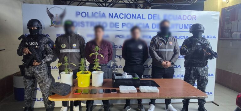 Policía Nacional afecta la estructura logística del GAO “Los Lobos” en el sur de Quito