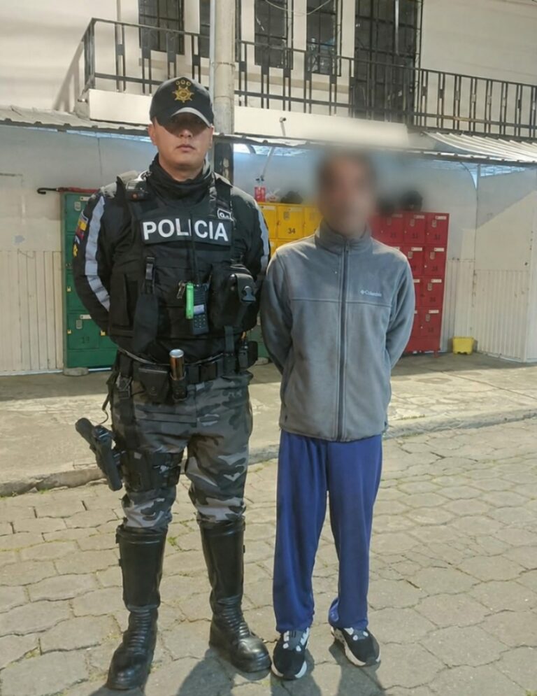 Aprehendido causante de detonaciones en Tulcán