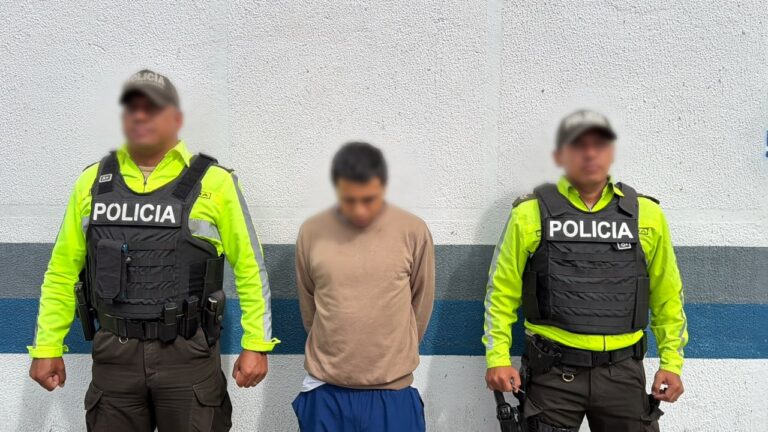 Detenido por tráfico de sustancias sujetas a fiscalización en Carchi