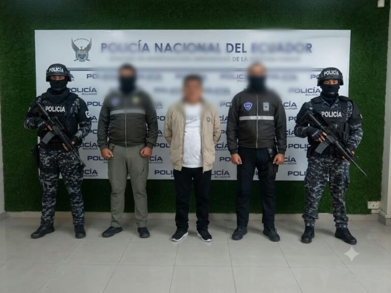 Policía Nacional aprehende a presunto expendedor con más de 59 mil dosis de droga en Tulcán