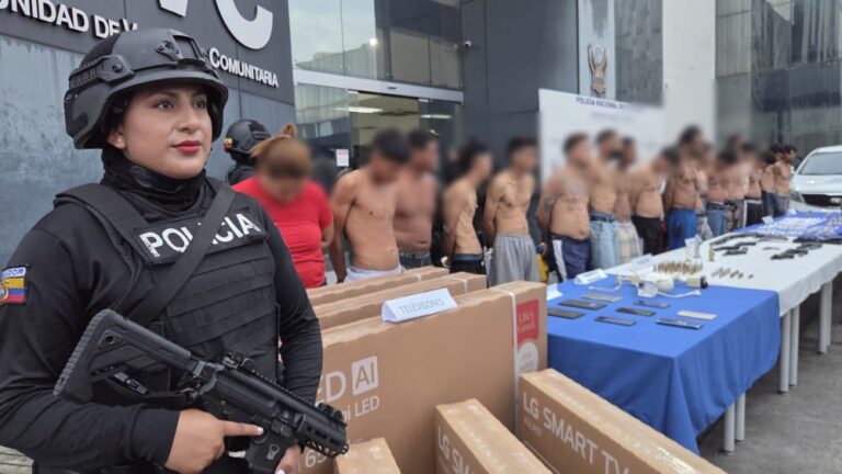 Policía Nacional durante el operativo Apolo 30 ejecuta 17 intervenciones contra estructuras delictivas en la Zona 8