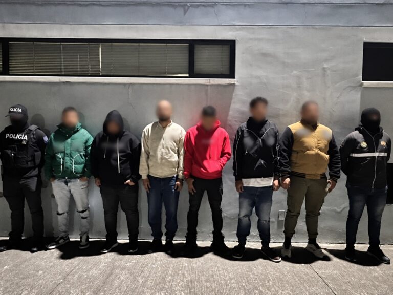 Policía Nacional afecta presunta red de prestamistas en el norte de Quito que operaba bajo la modalidad “gota a gota”