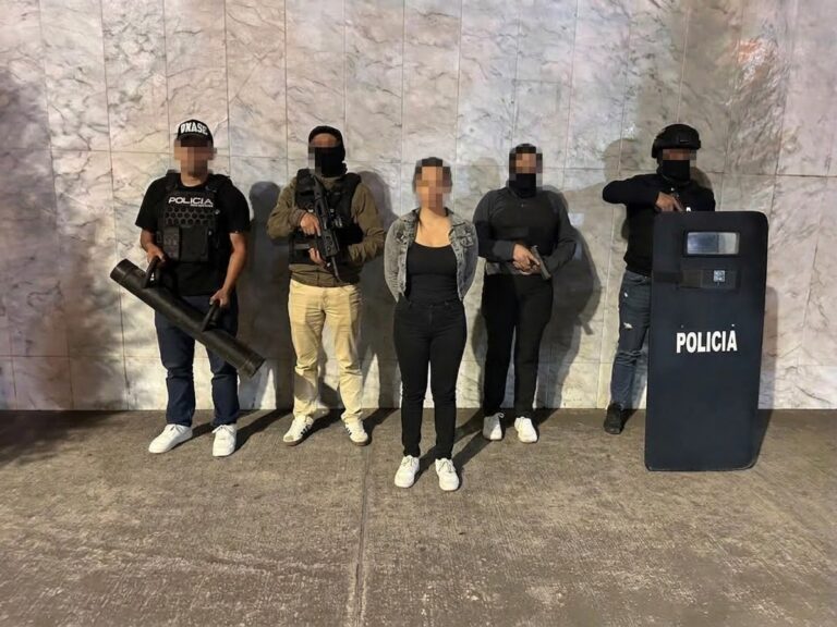 Policía Nacional aprehendió en Chimborazo a ciudadana sospechosa del delito de extorsión