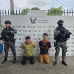 Aprehendidos dos presuntos responsables de un hecho extorsivo en Esmeraldas