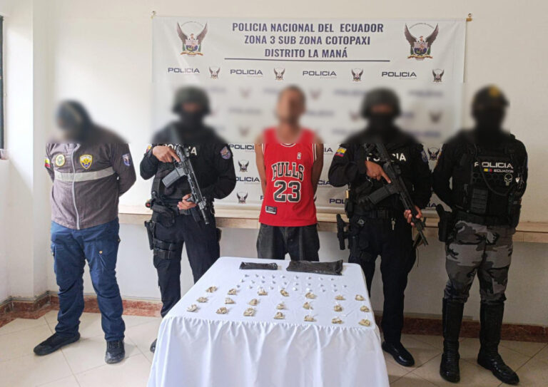 Policía Nacional aprehendió a un ciudadano sospechoso del expendio de sustancias catalogadas sujetas a fiscalización