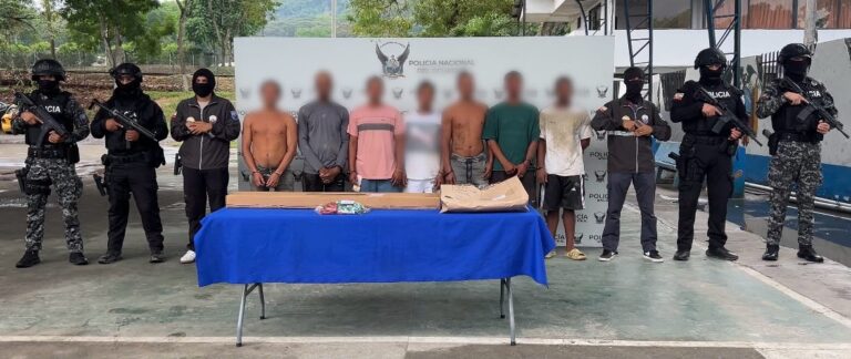 Afectamos una presunta estructura del GDO “Los Lobos”, presuntos responsables del hecho violento registrado en Tachina, Esmeraldas