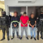 Tres ciudadanos fueron aprehendidos por presunto robo durante operativo en Daule