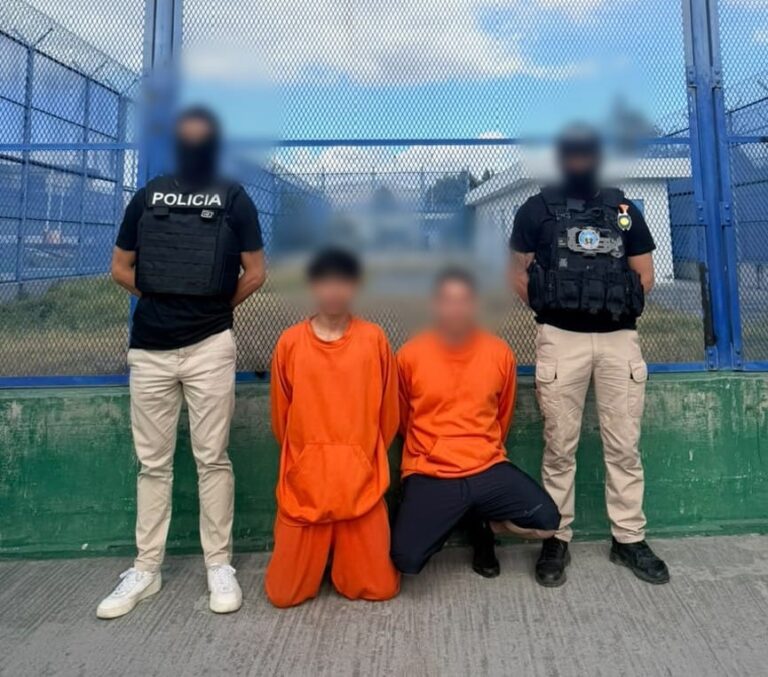 Policía Nacional aprehendió a cuatro sujetos por presunta extorsión en Manabí y Cotopaxi