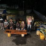 Aprehendimos a cuatro sujetos vinculados al abastecimiento, comercialización y tráfico de combustible para actividades de minería ilegal en Pichincha