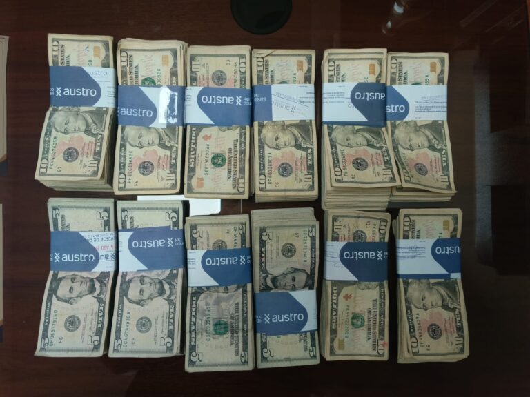 Operativo “Nuevo Amanecer” deja un detenido y más de 11 mil dólares incautados en Riobamba