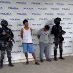 Policía Nacional aprehendió a dos sujetos en Machala tras presunta tentativa con artefacto explosivo