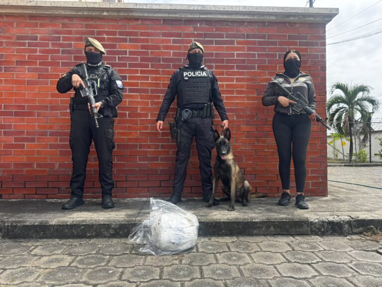 Policía Nacional frustra envío de cocaína valorado en USD 111 mil con destino a Oceanía