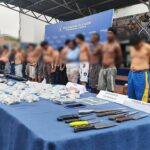 Policía Nacional aprehendió a 23 personas y decomisó 21 armas de fuego durante operativos en la Zona 8