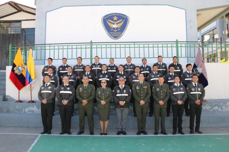 Policía Nacional clausura Diplomado en Inteligencia Estratégica y Prospectiva Antidrogas