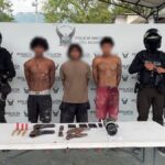 Tres aprehendidos por porte y tenencia de armas de fuego en Esmeraldas