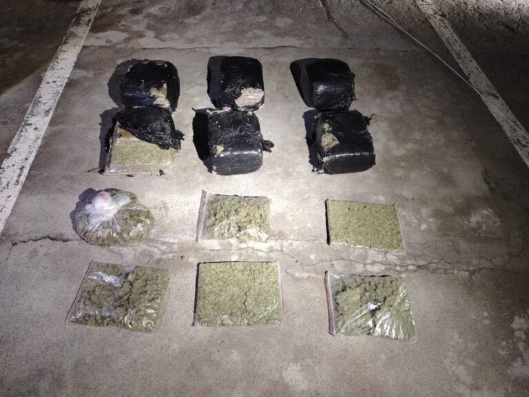 Incautamos más de 31 kilogramos de marihuana en Guayllabamba