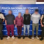 Policía Nacional aprehende a cuatro ciudadanos durante operativo de control en Riobamba