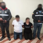 Policía Nacional aprehende a dos personas por tráfico de sustancias ilícitas en Latacunga